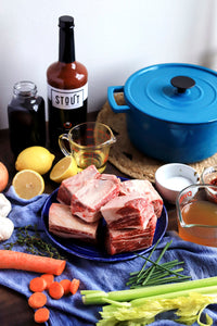 STOUT Garlic Braised Short Ribs